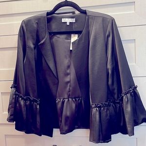 Madison Stone ruffled cardigan from Anthro - *NWT*